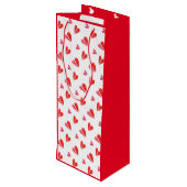 MINI HEARTS Vin Sac cadeau (Dos Angle)