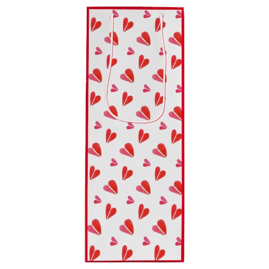 MINI HEARTS Vin Sac cadeau (Devant)