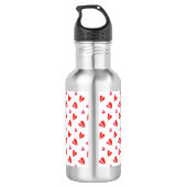 MINI HEARTS Water Fles (Achterkant)