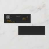 Mini High Tech Nibiru Carte de visite (Devant / Derrière)