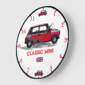 Mini horloge murale de voiture (Angle)