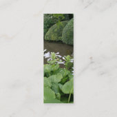 Mini Hosta dans carte de visite du jardin 3 de zen un (Dos)