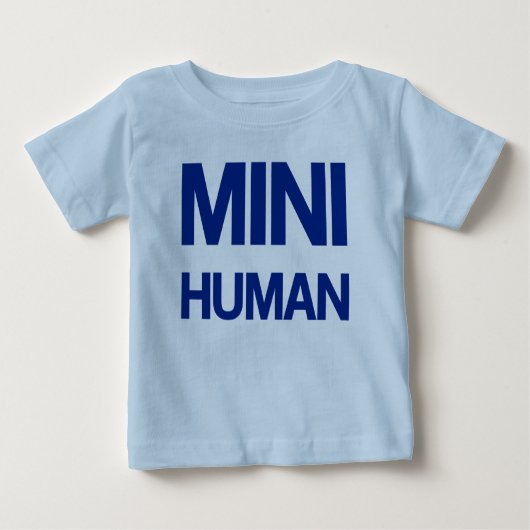 Mini Human (blauw) (Voorkant)