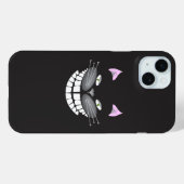 Mini iPhone 15 plus Cheshire Cat coque (Verso (horizontal))