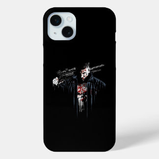 Mini iPhone 15 Plus Coque avec l'homme frappant et l'ar