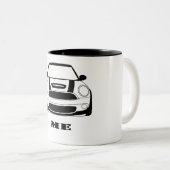 MINI je tasse de deux tons (Devant droit)