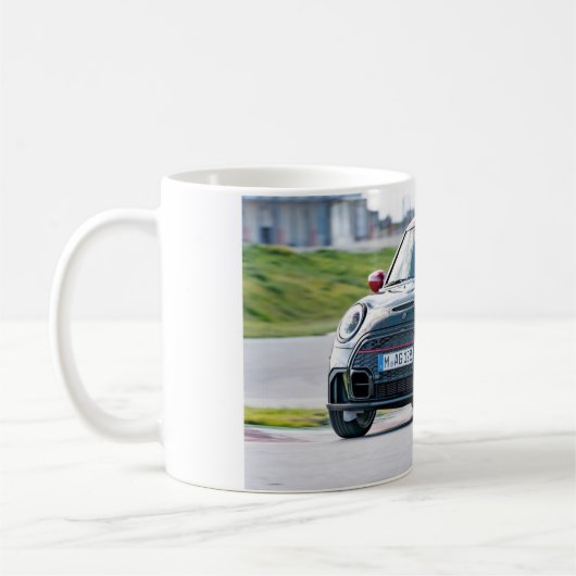 Mini John Cooper werkt mok (Links)