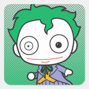 Mini Joker Vierkante Sticker