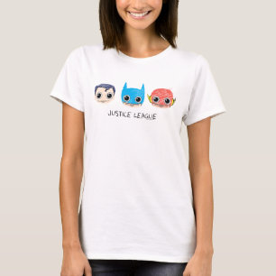 Mini Justice League Head Sketch T-shirt