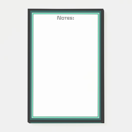 Mini-Kantoor-opmerkingen Post-it® Notes (Voorkant)