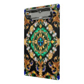 Mini klembord met Braziliaanse kleuren (Angled2)