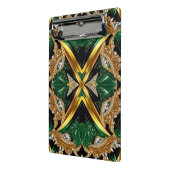 Mini klembord met Jamaicaanse kleuren (Angled2)