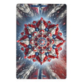 Mini klembord met Noorse kleuren (Achterkant)