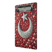 Mini klembord met Turkse kleuren (Angled2)