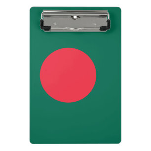 Mini klembord met vlag van Bangladesh