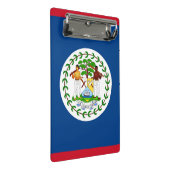 Mini klembord met vlag van Belize (Schuin)