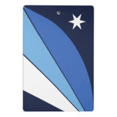 Mini klembord met vlag van Columbia, SC (Achterkant)