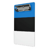Mini klembord met vlag van Estland (Angled2)