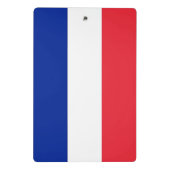 Mini klembord met vlag van Frankrijk (Achterkant)