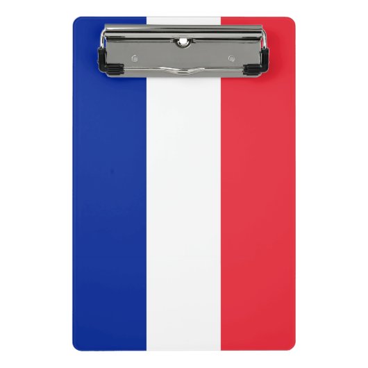 Mini klembord met vlag van Frankrijk (Voorkant)