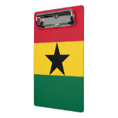 Mini klembord met vlag van Ghana (Angled2)