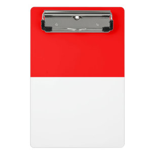 Mini klembord met vlag van Indonesië
