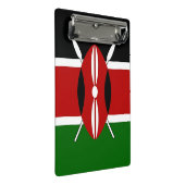 Mini klembord met vlag van Kenia (Schuin)