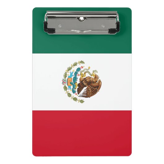 Mini klembord met vlag van Mexico (Voorkant)