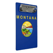 Mini klembord met vlag van Montana, Verenigde Stat (Schuin)