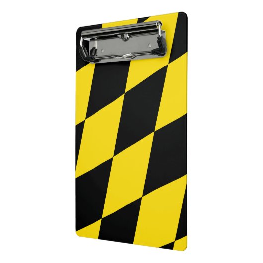 Mini klembord met vlag van München (Angled2)