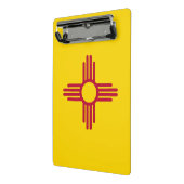 Mini klembord met vlag van New Mexico, Verenigde S (Angled2)