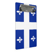 Mini klembord met vlag van Quebec, Canada (Schuin)