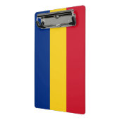 Mini klembord met vlag van Roemenië (Angled2)