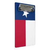 Mini klembord met vlag van Texas, Verenigde Staten (Schuin)
