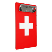 Mini-klembord met vlag van Zwitserland Mini Klembord (Schuin)