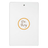 Mini-klembord Mini Klembord (Achterkant)