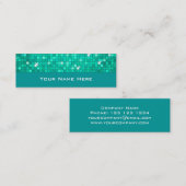 Mini La disco couvre de tuiles le carte de visite (Devant / Derrière)