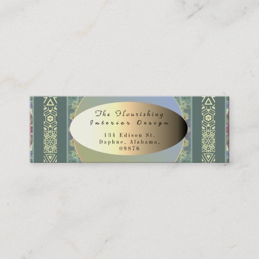 Mini Le Carte de visite artistique (Devant)