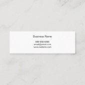 Mini Le carte de visite du barman (Dos)