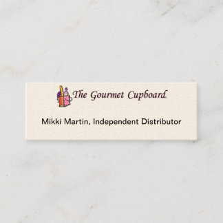 Mini Le carte de visite gastronome de placard