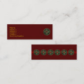 Mini Le Chinois invente le carte de visite (Devant / Derrière)