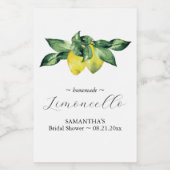 Mini Limoncello Thank You Gifts Wijn Etiket (Enkel label)