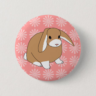 Mini Lop Rabbit Ronde Button 5,7 Cm