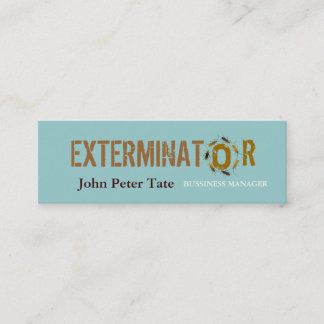 Mini Lutte contre les parasites - carte de visite