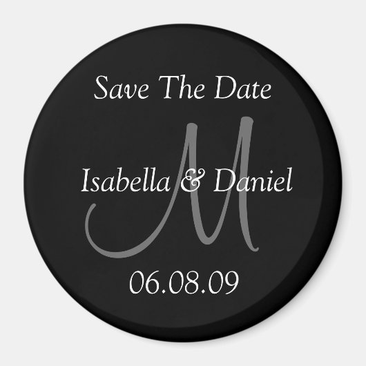 Mini Magnet Réservez la date (Devant)