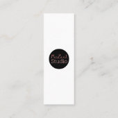 Mini Majestic Owl Signet/mini carte de visite (Dos)