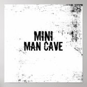 mini man cave citation poster art (Devant)