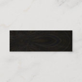 Mini Mandala de affaiblissement d'or - carte de visite (Dos)