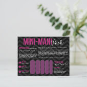 Mini-Mani Pack Briefkaarten (Staand voorkant)