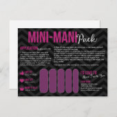 Mini-Mani Pack Briefkaarten (Voorkant / Achterkant)